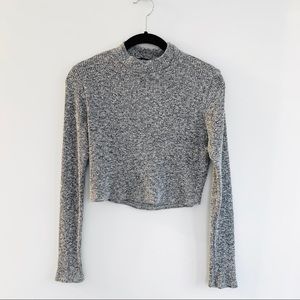 Forever 21 Ribbed Cropped Sweater